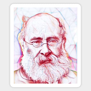 Anthony Trollope Portrait | Anthony Trollope Artwork Line Art Magnet